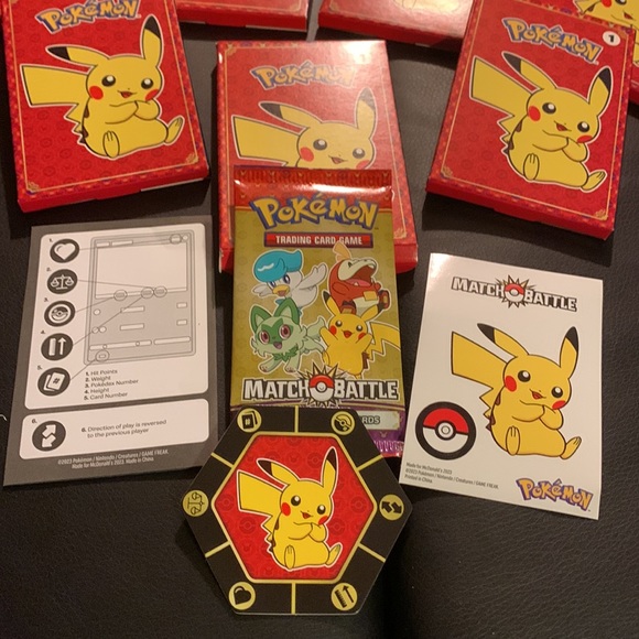 Pokmon Cards, New! From 2023 McDonald's Happy Meals